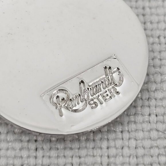 Vintage Rembrandt Sterling Virgin Mary Bracelet Charm - Picture 3 of 4